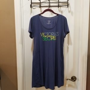 Victoria Secret sleepshirt with sparkling letters